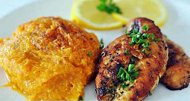 10 recetas de pollo con patata dulce y dulce