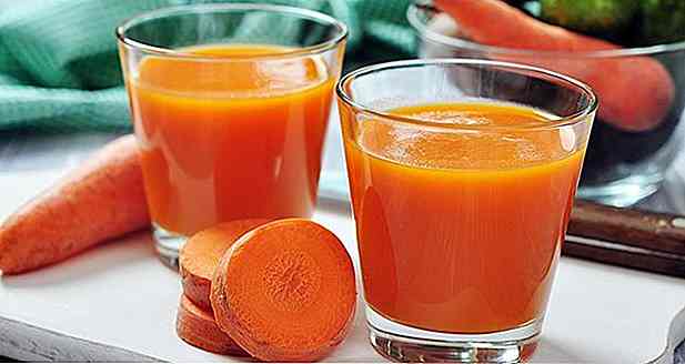 6 beneficii incredibile de suc de morcovi