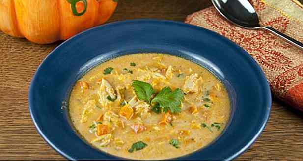 5 Recetas de Sopa de Calabaza con Pollo Light