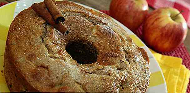 5 recetas de pastel integral de manzana y canela