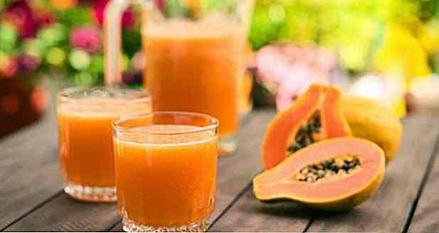 10 Rețete de suc de papaya - Beneficii și cum să