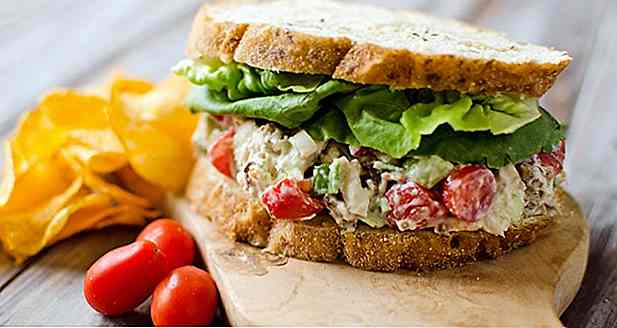 10 Recetas de Sandwich de Pollo Light