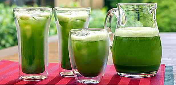 8 ricette di succo di disintossicazione con tè verde per la perdita di peso