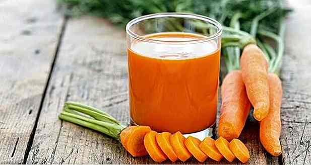 10 ricette per succo di carota per perdere peso