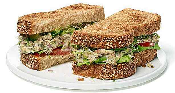 10 Recetas de Sandwich de Sardinha Light