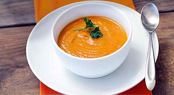 8 ricette di zuppa di carote leggere (poche calorie)
