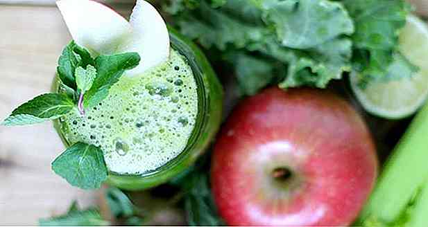 8 ricette per succo di cavolo con mela per perdere peso