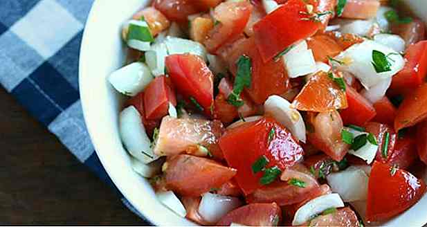 10 Recetas con Ensalada de Tomate Light