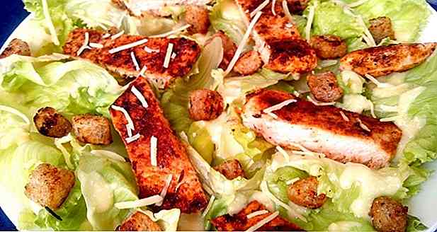 4 Rețete de salată de Caesar pentru a pierde în greutate
