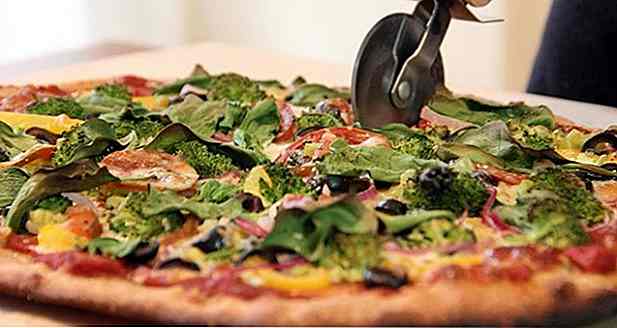 20 Recetas de Pizza Vegetariana Light