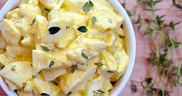 10 Recetas de ensalada de mayonesa con huevo ligero