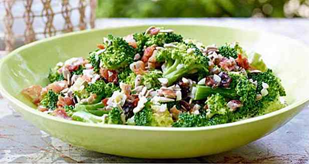 10 rețete de salată broccoli