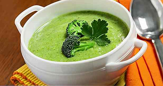8 broccoli zuppa Ricette Light (poche calorie)