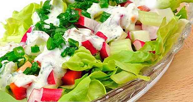 10 Recetas de Salsa de Yogur para Ensalada