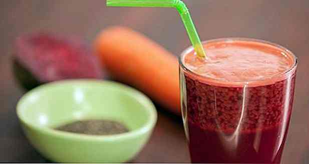 7 Rezepte von Carrot Juice mit Rüben zum Abnehmen