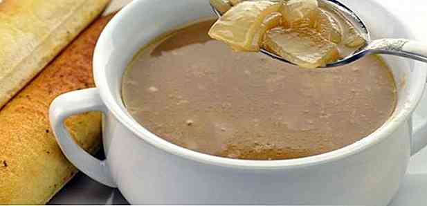 5 ricette di zuppa di cipolle (poche calorie)