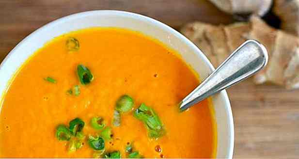 10 Recetas de Sopa de Zanahoria con Gengibre Light