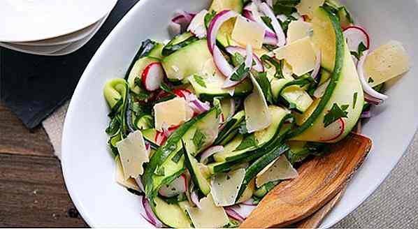 10 ricette di insalata di zucchine crude