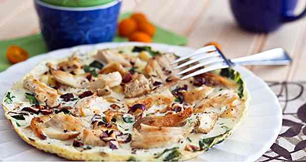 10 Recetas de Omelete de Pollo Light
