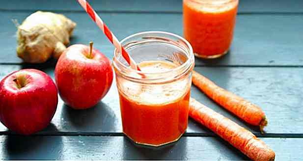 7 Karotten Saft Rezepte mit Apple - Vorteile und wie zu