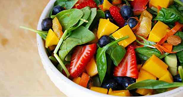 6 Rețete de salată vegetală cu fructe ușoare