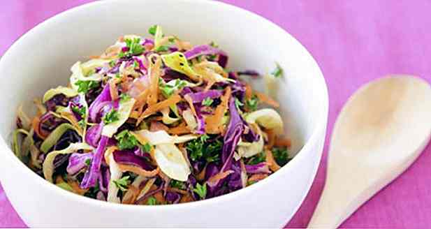 10 ricette di insalata di cavolo leggero