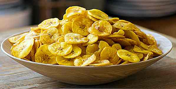 6 Recetas de Chips de Banana Fit