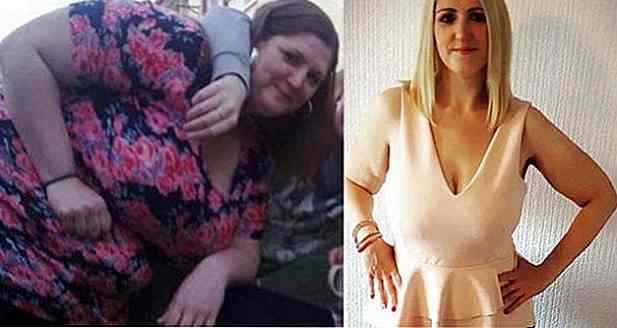 Una madre di 127 kg perde metà del peso camminando con il figlio nel carrello
