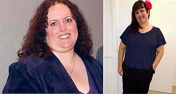 Frau nimmt 63 Kilogramm nach dem Brechen des Sofas ab