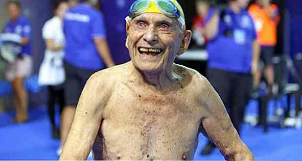 Record australiano di battiti del mondo di nuoto a 99 anni