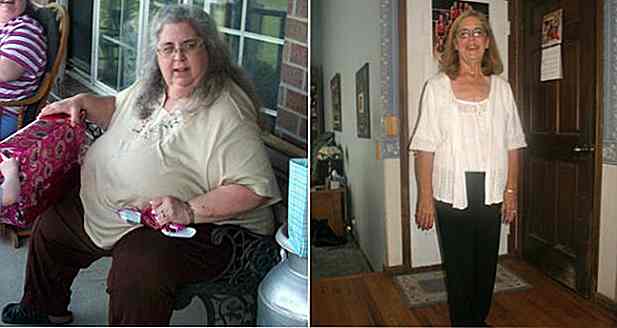 La donna di 60 anni cambia la tua vita e perde 80 kg