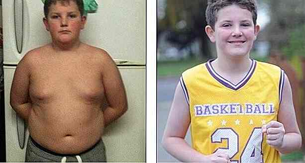 Rușinat de corp în cursurile de educație fizică, băiatul pierde 18 kg