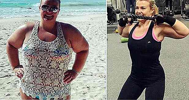 Femeia respinge dietele de modă și pierde jumătate din greutate în 2 ani