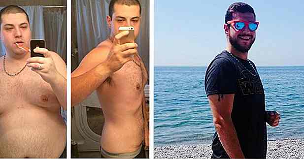 El hombre pierde casi 60 kilogramos en sólo un año e impresiona