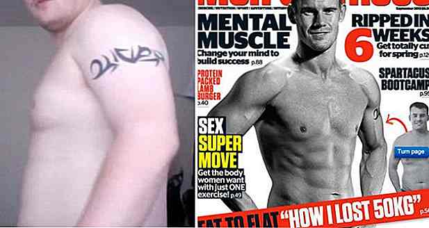 L'uomo con un peso di 139 kg fa sognare di diventare una rivista per il fitness dopo aver perso 50 kg