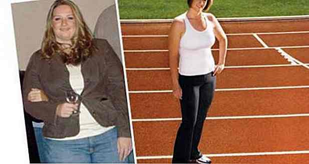 La mujer pierde 52 kg con cambios en el estilo de vida y se convierte en maratonista