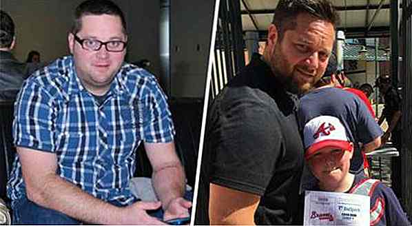 L'uomo perde 25 kg per diventare un padre migliore e condivide i suoi consigli