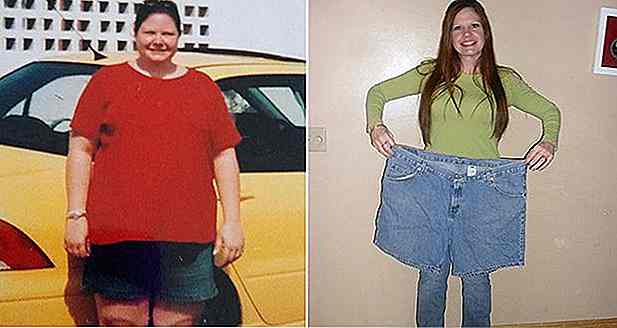 La mujer pierde 70 kilos después de que el padre murió por causa de la obesidad
