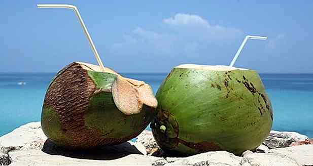 12 Avantages de l'eau de coco - Pour ce qu'elle sert et propriétés