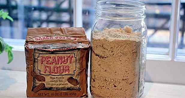 6 Avantages de la farine d'arachide - Comment, comment utiliser et recettes