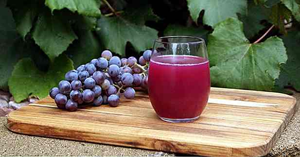 7 avantages du jus de raisin - pour lequel il sert et propriétés