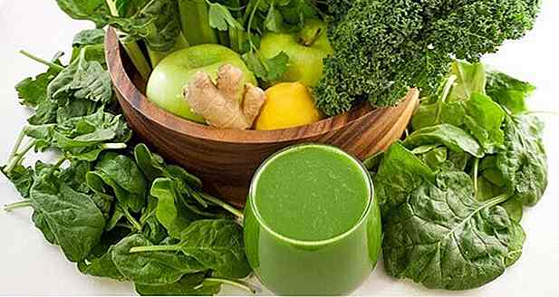21 ingrédients de jus vert pour réduire