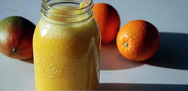 8 Recettes de jus d'orange à la mangue - Avantages et comment