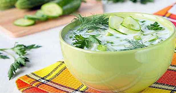 10 recettes de soupe de concombre léger