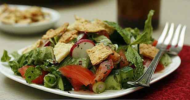 7 Rezepte mit arabischem hellem Salat
