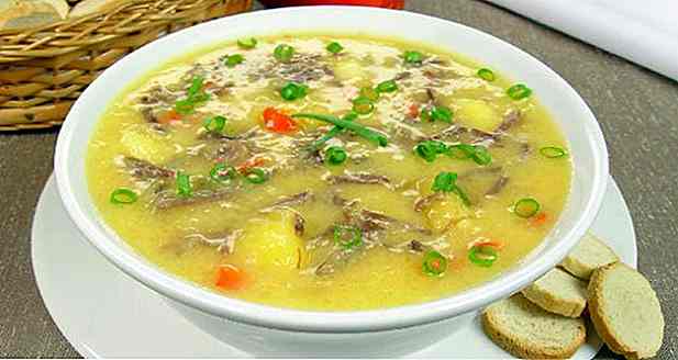 6 Rezepte für Cassava-Suppe mit Trockenfleisch-Licht