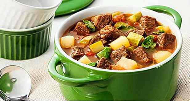 6 recettes de soupe aux légumes avec de la viande légère