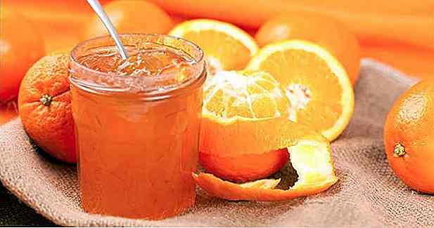6 ricette di gelatina di arancia, forma, luce e dieta