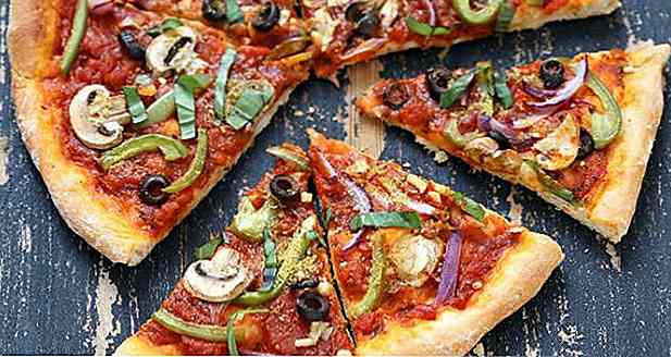 10 Vegane leichte Pizza Rezepte