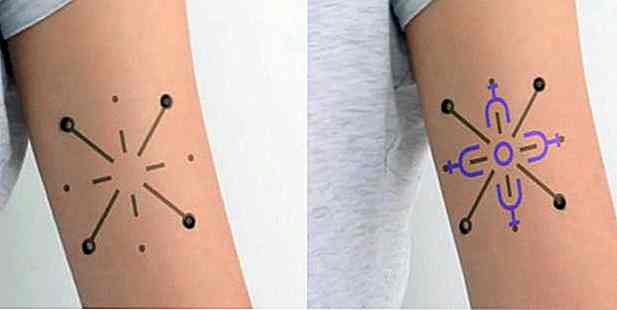 Farbwechsel Tattoo kann helfen, Diabetes zu kontrollieren
